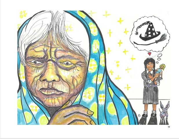 The monumental portrait of Aunt Cajeta